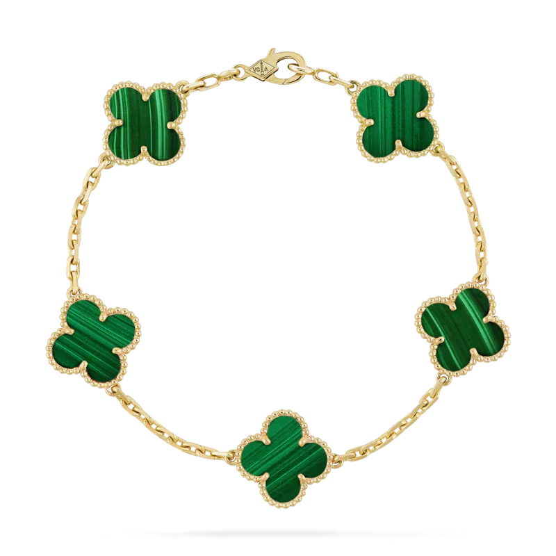 FLORAL BEAUTY BRACELET | GREEN