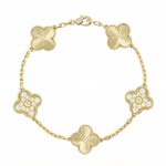 Load image into Gallery viewer, FLORAL BEAUTY DELUXE BRACELET | GOLD
