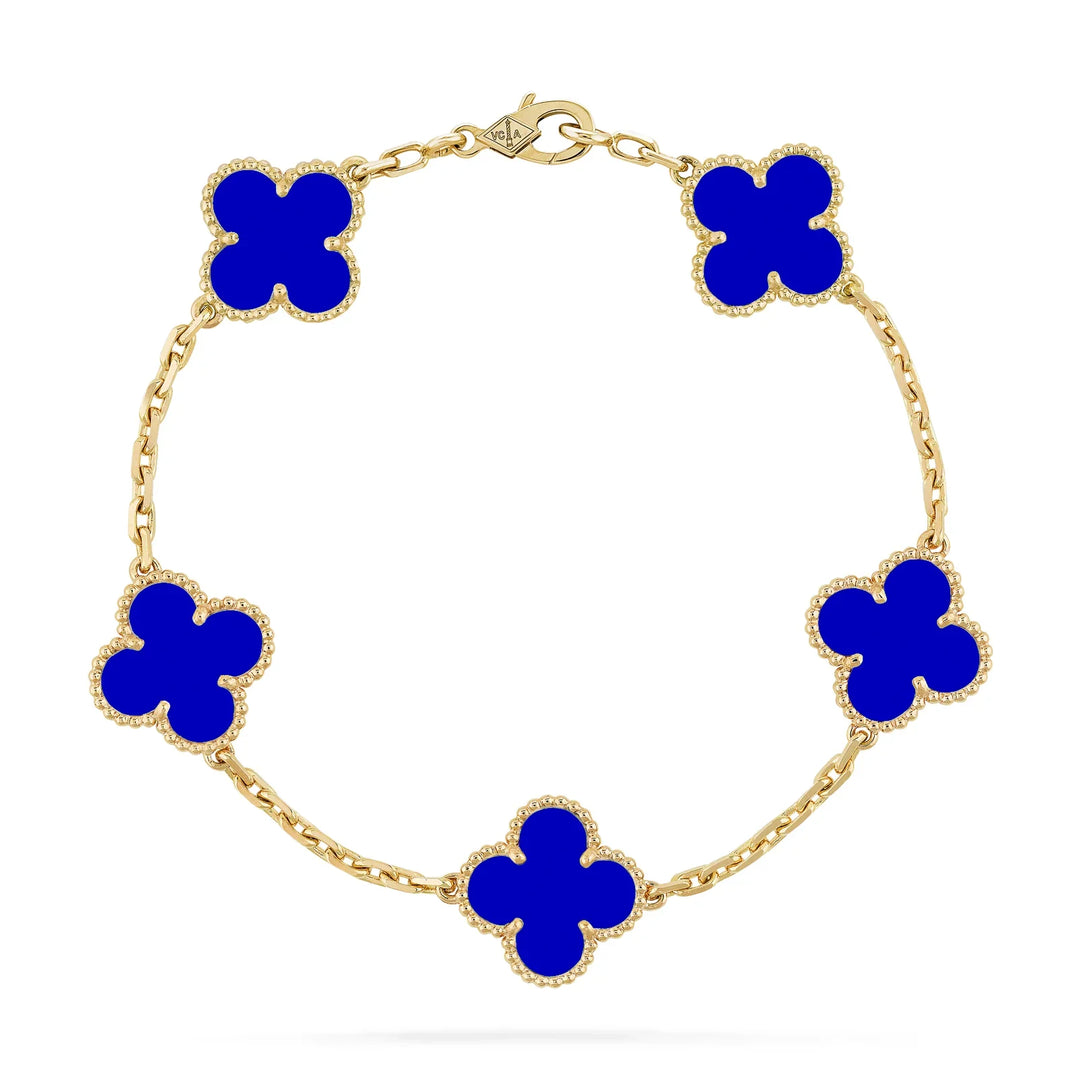 FLORAL BEAUTY BRACELET | LIGHT BLUE