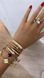 Load image into Gallery viewer, LUXE GOLDEN BLACK | BRACELET SET
