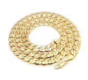 New 9mm Gold-Filled Cuban Curb Chain – 24 Inches