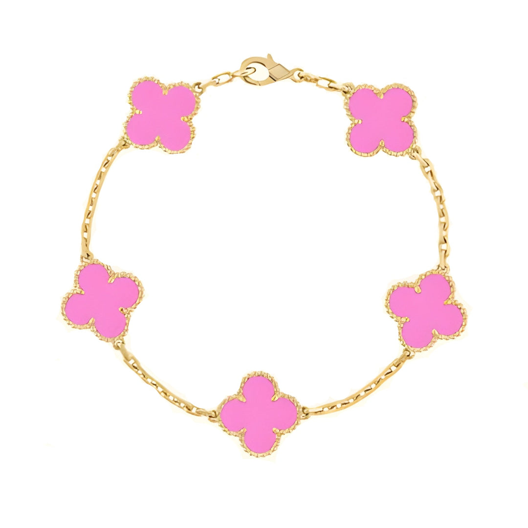 FLORAL BEAUTY BRACELET | GREEN