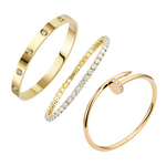 Load image into Gallery viewer, BELLA GOLDEN | BRACELET SET
